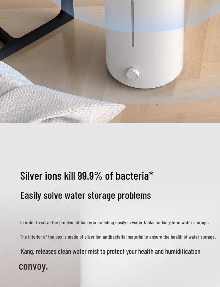 Xiaomi 4L Silent Humidifier for Office & Bedroom - Fine Mist