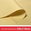 OLOEY Fresh Yellow Photography Background Board (2-Pack, 59x119cm)