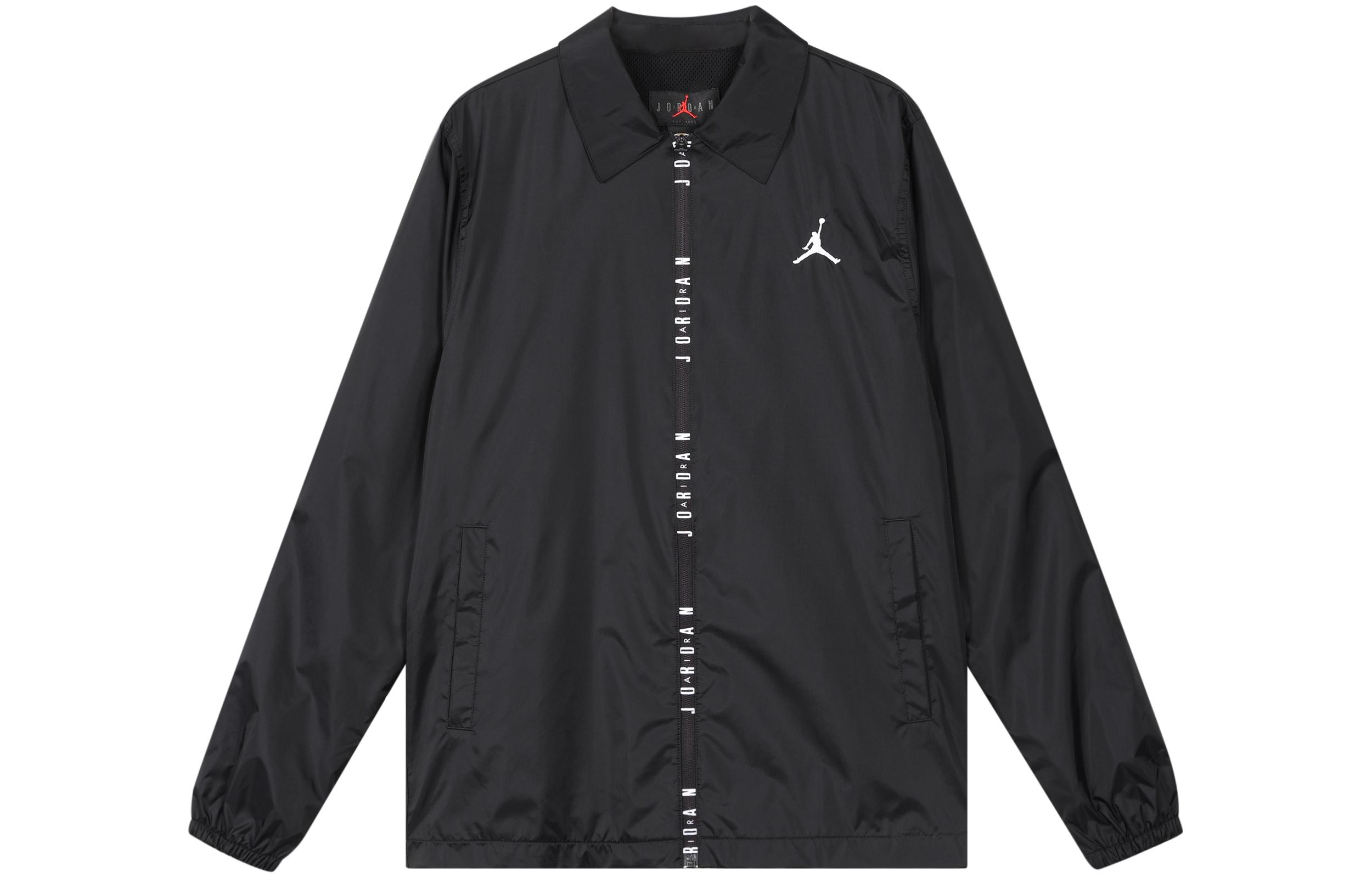 Jordan AS MJ ESS Куртки Мужские Черный Лацкан Умеренный Другое DX9688-010 S