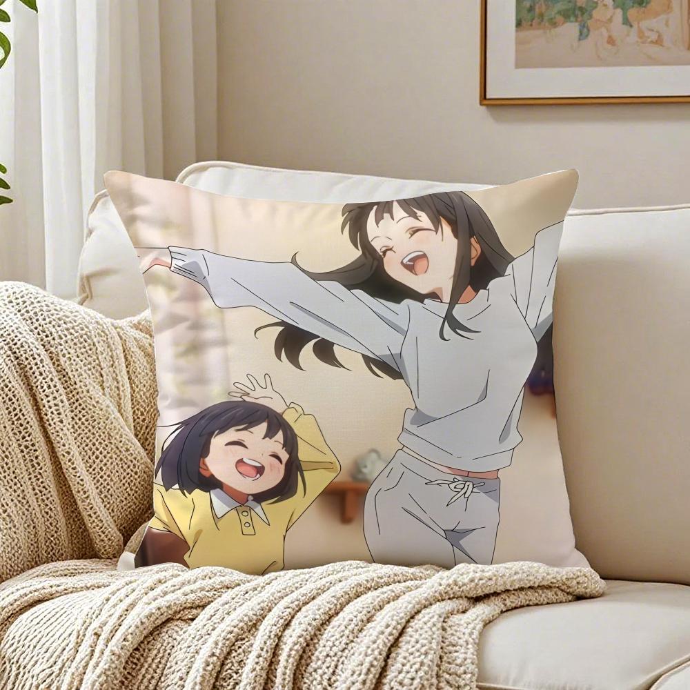 Cute Japanese Anime TTomorrows Sailor Suit Cushion Cover Pillowcase Antidustmite living Room Sofa Decor Cushion Room