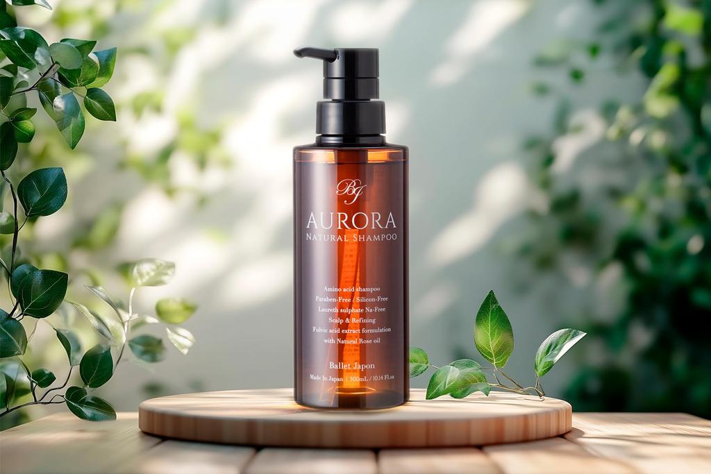 Exklusives Aurora-Shampoo, Minoxidil-Derivat, Fulvosäure, Kopfhautpflege, organisches Aminosäure-Shampoo, 300 ml [Amazon-Marke]