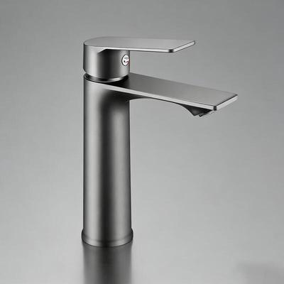 TLXT Gunmetal Bathroom Basin Faucet
