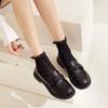 Women's Shoes Evening Cute Kawaii Mary Jane Luxury Leather Casual Gothic Round Toe Ladies Pumps Japanese Style Lolita Footwear A
