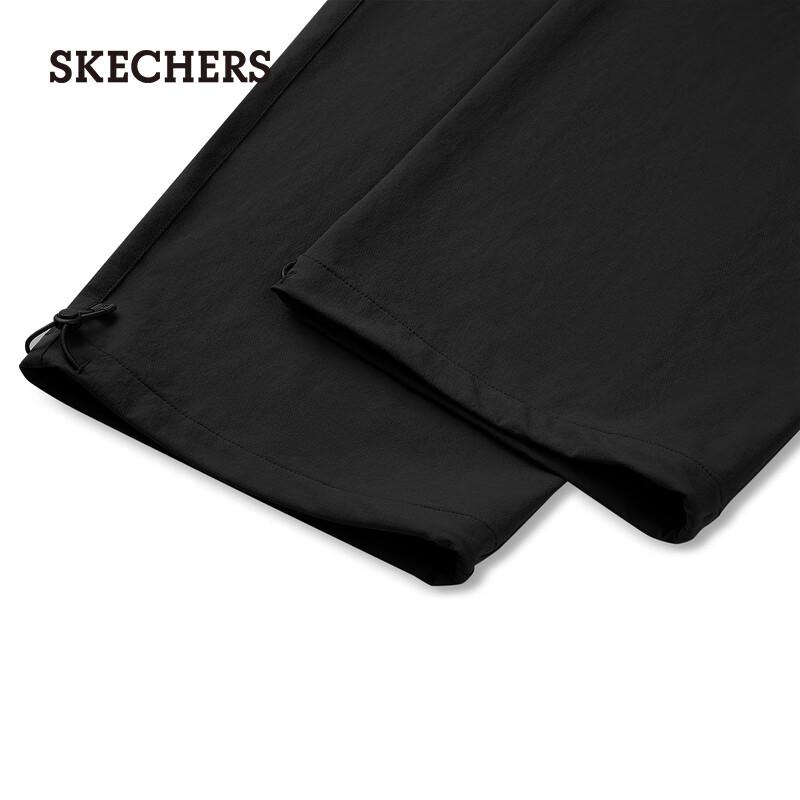 Skechers Women's L325W050 Loose Wide-Leg Cargo Sweatpants