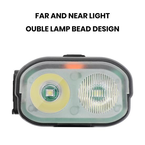 2 In 1 Bicycle Horn Light Rechargeable USB Charging LED Bicycle Light MTB Mountain Road Bike Front Lamp Cycling Equipment