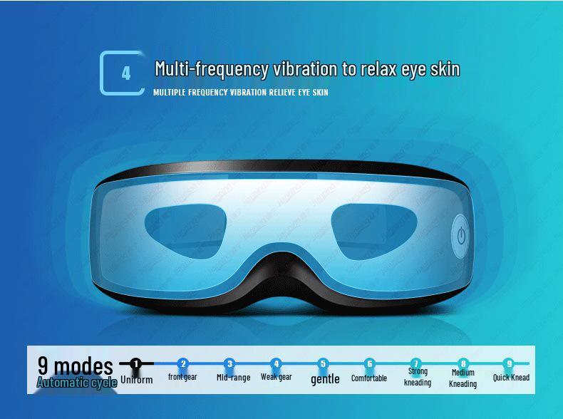 Rechargeable Eye Massager with Vibration and Touch Film for Soothing Eye Fatigue