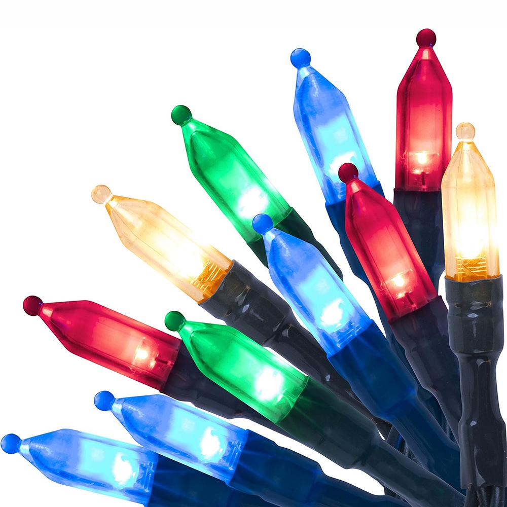 

12M 120LED гирлянды сказочные пульты USB рождественские огни елочные гирлянды для новогодней вечеринки сад терраса рождественские украшения 5M 50LED--USB power разноцветный