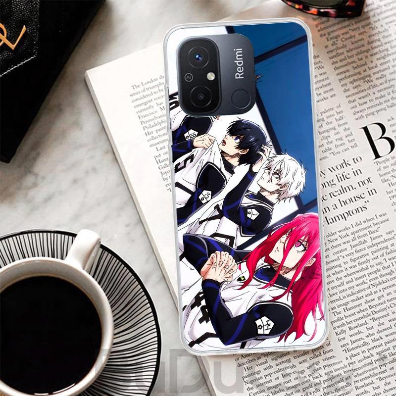 Blue Lock Isagi Yoichi Cover For Xiaomi Redmi 14C 13 13C 12 12C 10 10C 9 9C 9T 9A Phone Case 10A 8A 8 7A 7 6A 6 Pro K70 K60 K40