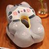 Plush Cute And Charming Dog Pig Sleeping Pillow Cartoon Cat Bear Cushion designed for Office Chair Waist Backrest Cushion Sofa Home Decor Kid Gifts