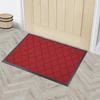 Geometric Anti-Slip Mud Wiping Door Mat - Wear-Resistant Rubber, Polypropylene