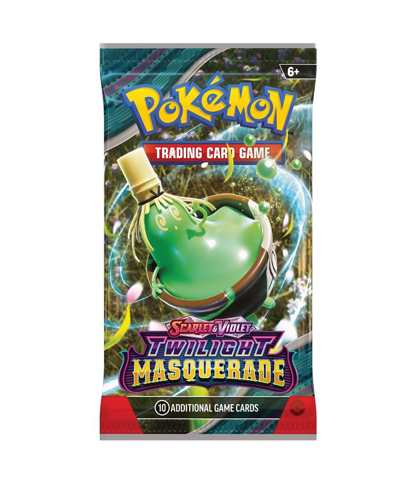 Pokemon Tcg Cards: &V - Twilight Masquerade - Booster Pack (1 Pack)