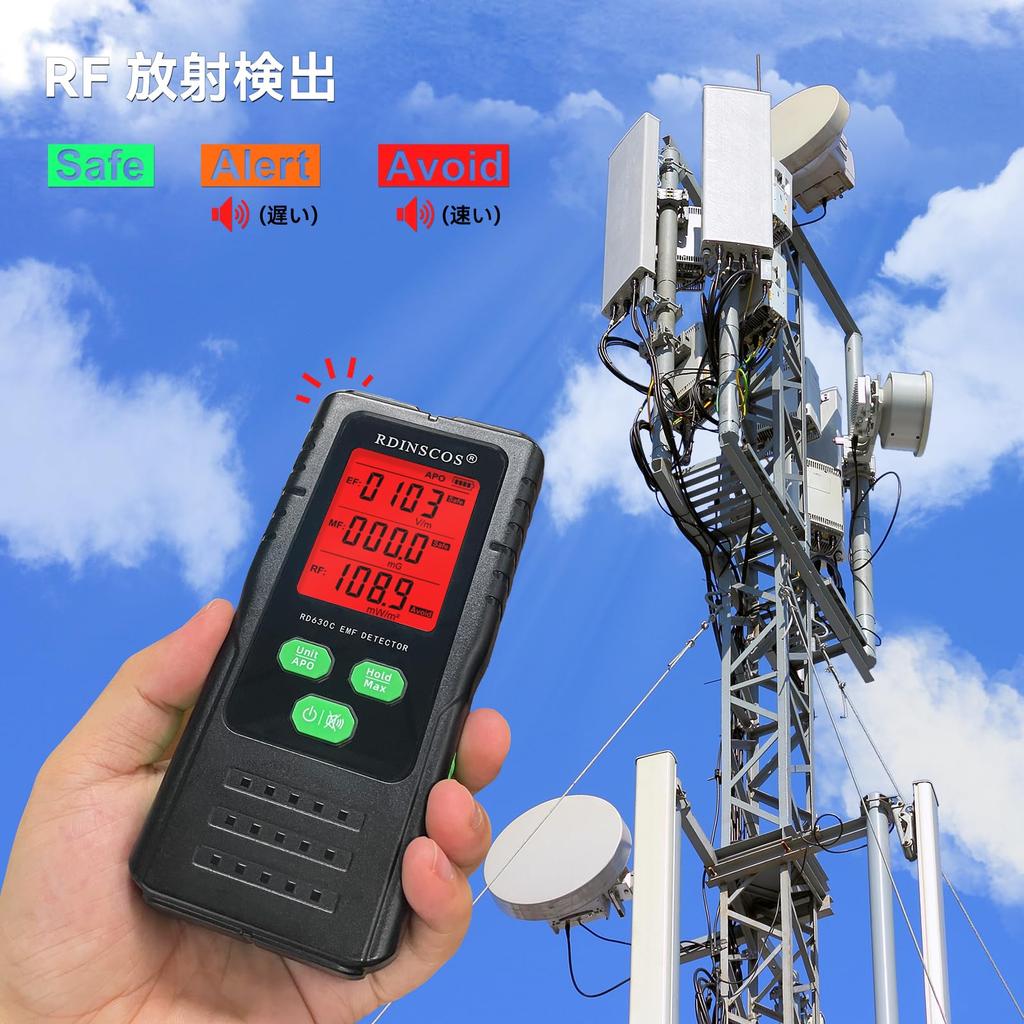 EMF Meter Digital Electromagnetic Field Radiation Electromagnetic Wave Meter Electromagnetic Wave Meter Electromagnetic Wave Portable Electromagnetic