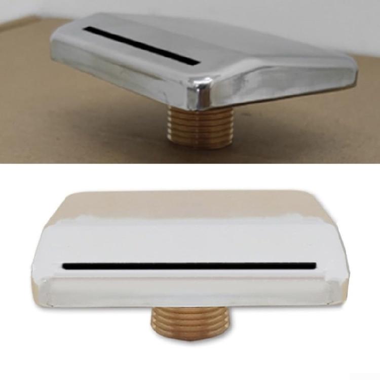 Stainless Steel Water Fountain Pool Waterfall Fount Pool Bathtub Waterfall Tub Spout Waterfall Water Outlet Nozzle