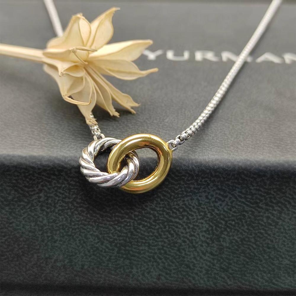 2026 New Classic Star Interlocking Pendant Necklace, Exquisite and Elegant Jewelry Suitable for Any Occasion Men and Women XL08
