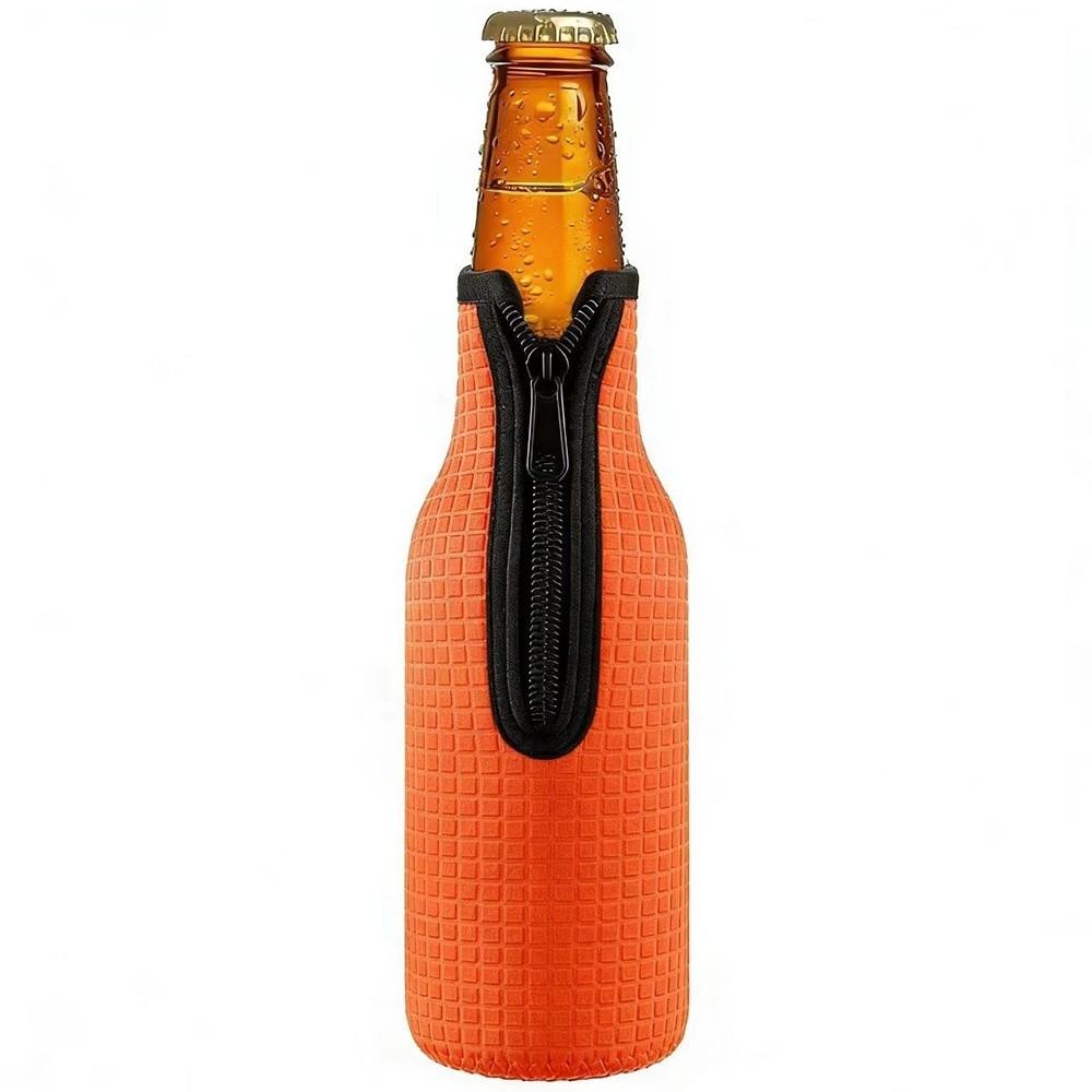 Neoprene Insulated Cup Cover Anti-Slip Vacuum Cup Sleeve New Bottle Pouch Holder Fitness оранжевый