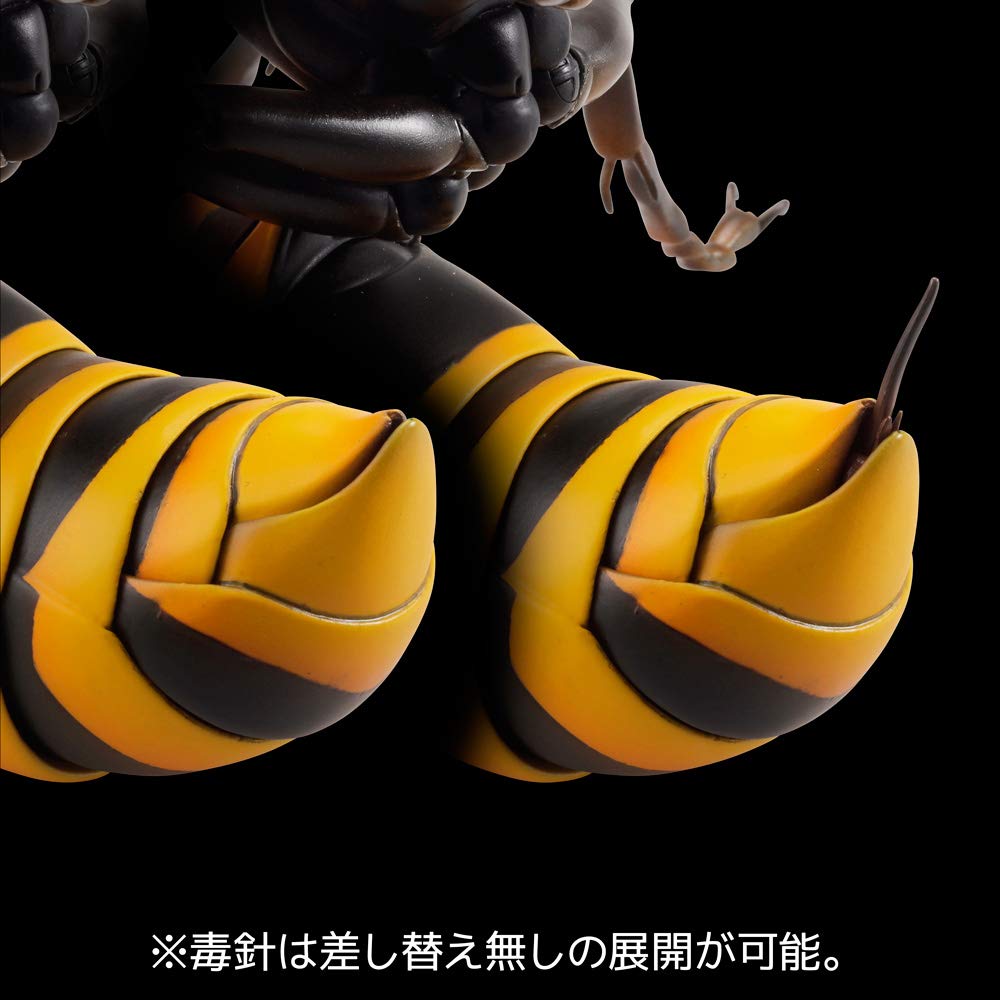 Kaiyodo Rebogio Giant Hornet, Approximately 180mm in Length, PVC & ABS, Painted, Movable Figure, Resale, RG004S