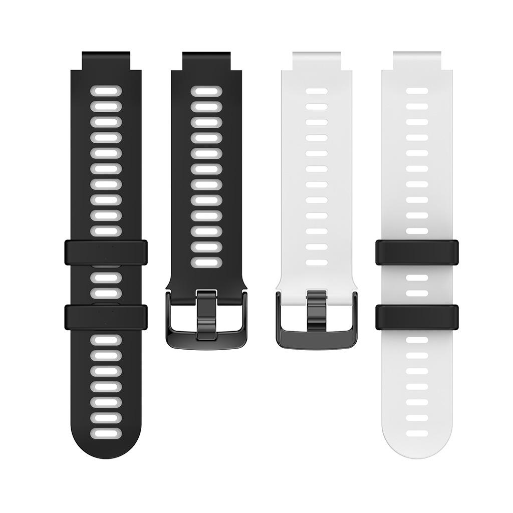 Silicone Band Adjustable Smartwatch Bracelet Compatible for Garmin-Forerunner 735xt/235lite/630/230 Soft Strap Wristband