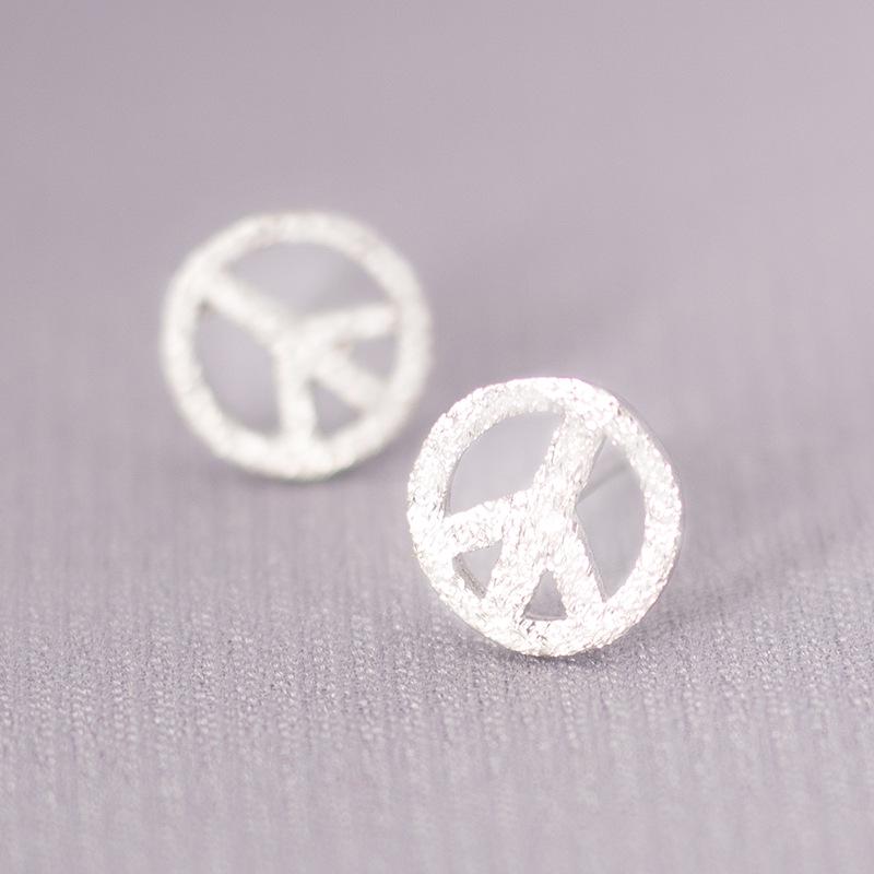Ohrstecker mit s925 Silbernadel im koreanischen Stil für Damen – Minimalistisches & Persönlichkeitsdesign