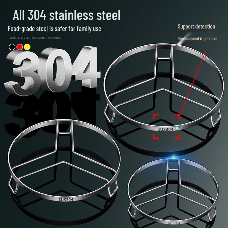 304 Stainless Steel Universal Steamer Rack & Support for Steamed Vegetables, Frying Pan, Water Bath, & Steaming Plate