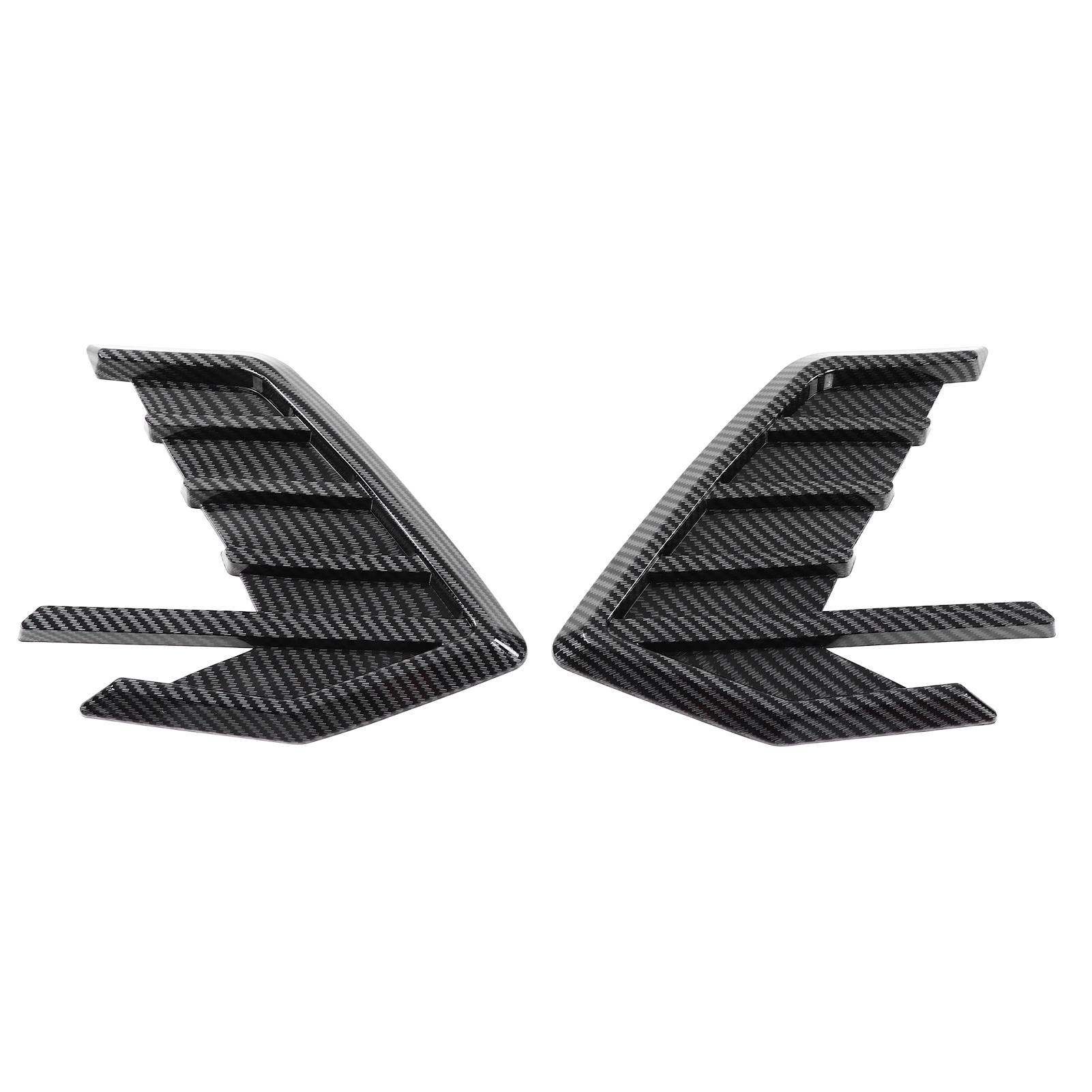 

Пара накладок на боковые воздухозаборники в стиле карбонового волокна для автомобиля, замена для A7 S7 4K8 20182020