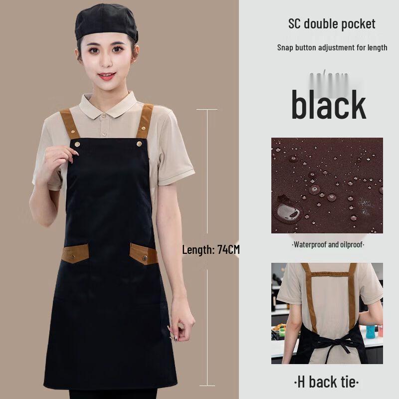 Tingle Waterproof and Oil-Resistant Canvas Apron