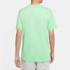 Nike T Shirts Men's Green Crew Neck Moderate Straight Fit CW0387-318