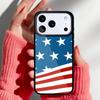 Flag American USA Flag Phone Case for iPhone 17 16 15 14 13 Pro Max Back Cover for 12 11 Pro Coque