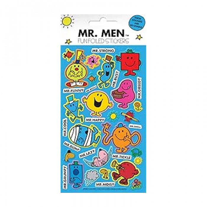 Mr Men Naklejki z brokatem