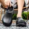 Fashion 2025 Men Women Chef Shoes Non-slip Waterproof Oil-proof Shoes Comfortable Workers Slippers Outdoor Fishing Shoes  EVA
