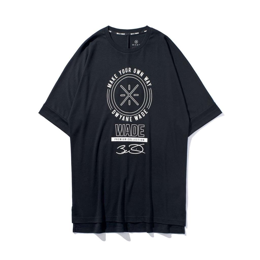 Li Ning Wade Series Sports Casual Comfortable Loose Short Sleeve T-Shirt Men Tops Black AHSP113-1