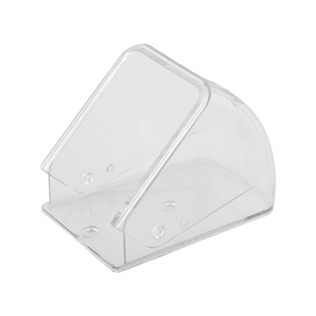 1pc Wireless Doorbell Cover Outdoor Waterproof Call Cover Transparent Protector Dustproof Door Ring Button Rain Cover