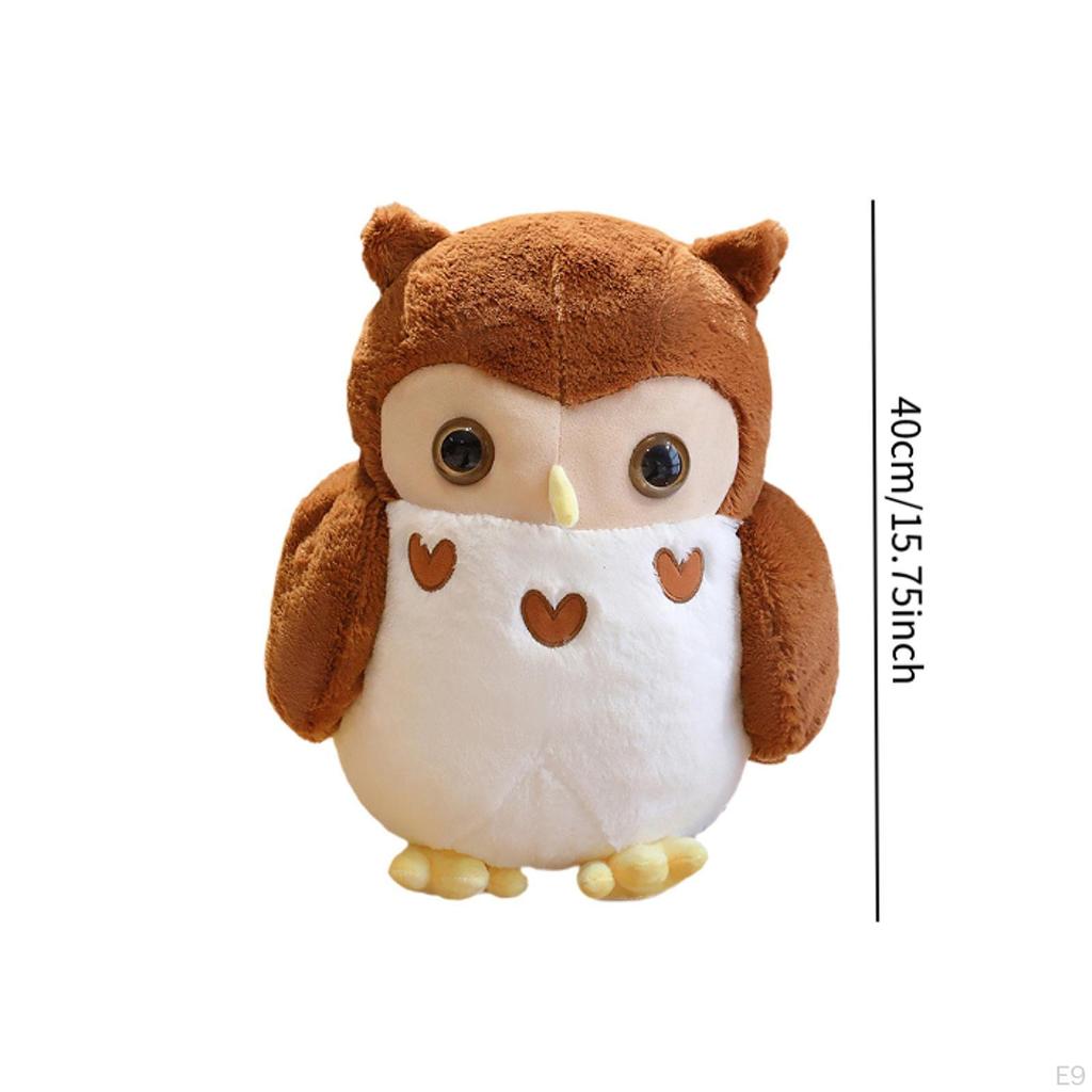 Huggable Owl Doll, Decorative Pillow Gift for Various Occasions