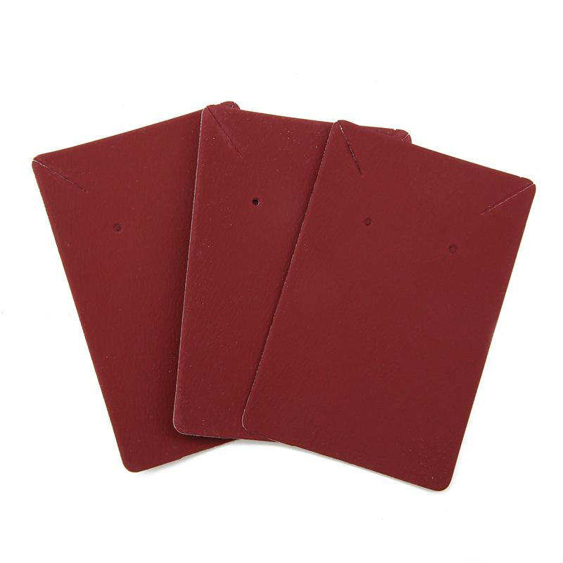 50pcs/Bag Earrings Necklaces Display Cards for Jewelry Earring Necklace Box Packaging Cardboard Hang Tag Card