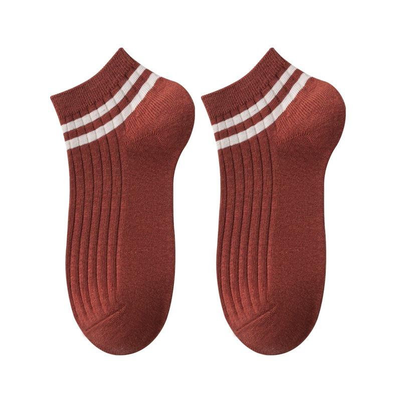 Summer Thin Section of Short Women's Cotton Socks Summer Solid Colour Cotton Socks Anti-odour Women's Socks Cotton Socks