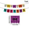 Muertos De Día Skull Themed Party Banner For Festive Scene Celebration Setting