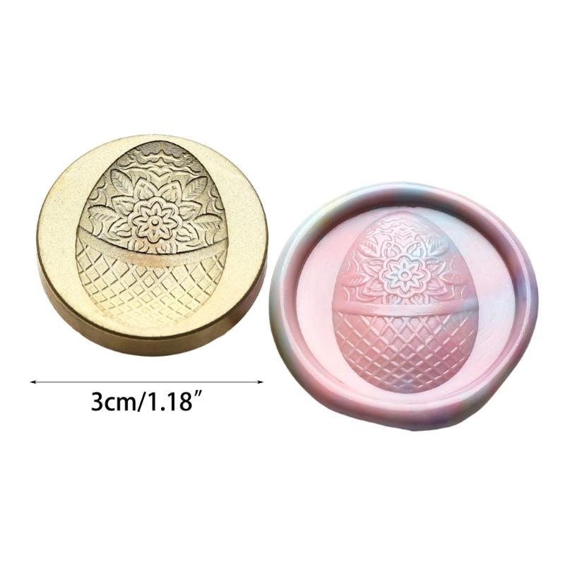 Easter Pattern Wax Stamp Head Replacement for Sealing Envelope Invitation Gift Cards Easter Greeting Card