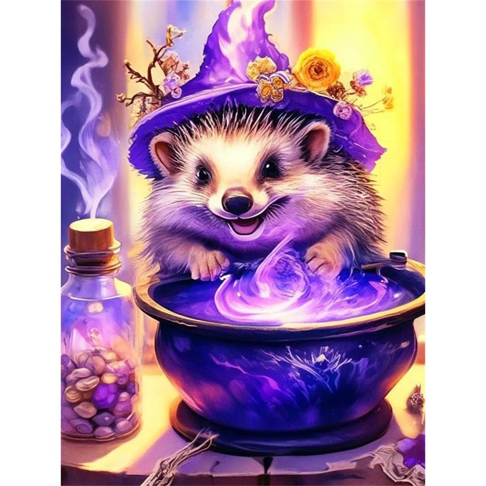 5D DIY Diamond Painting Animal Colorful Lion  Round Drill Embroidery Butterfly Owl Home Decor Cross Stitch Kits