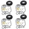 4 sady pro SUZUKI RF600R 1994-1996 RF900R RF600 RF900 RF 600 900 R 600R 900R Sada na opravu karburátoru jehlový ventil těsnění vzduchový šroub