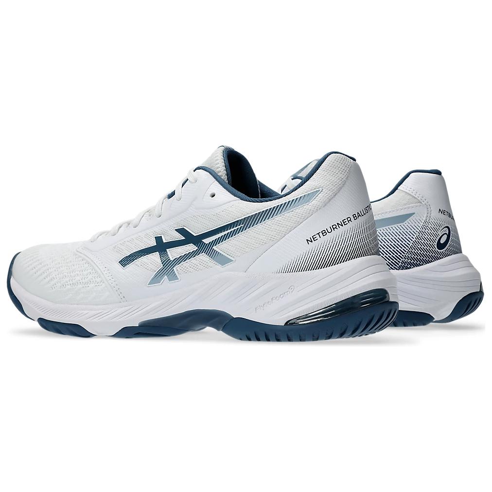 New Asics Netburner Ballistic Ff 3 'White Vintage Indigo' 1053A055-103