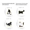 Fashionable Ghost Black Cat Lapel Pin For Men And Women Ideal For Halloween Decorations