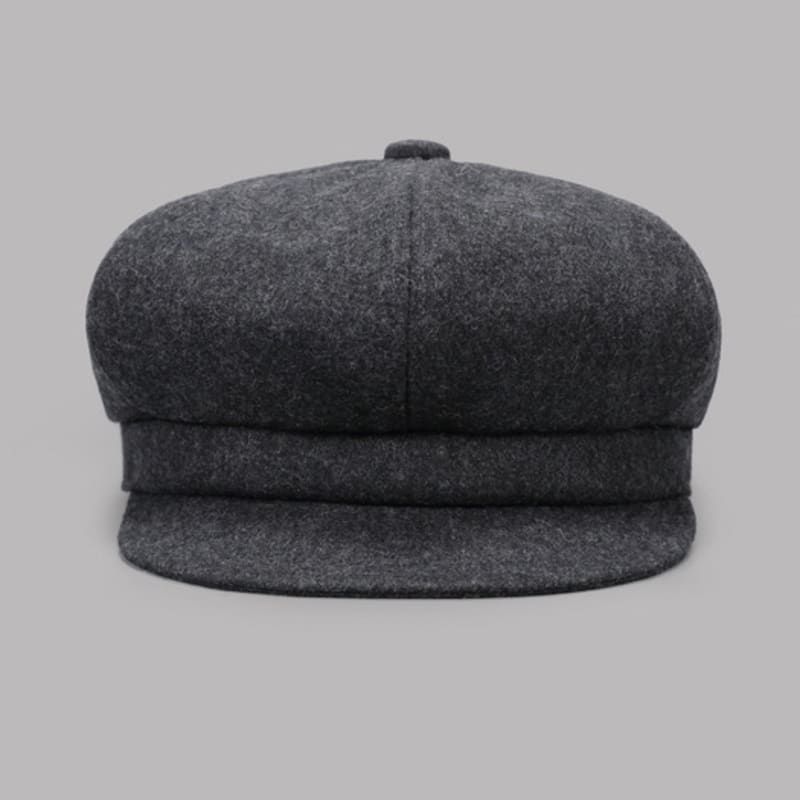 MAIA Wool Bread Hat - Grey