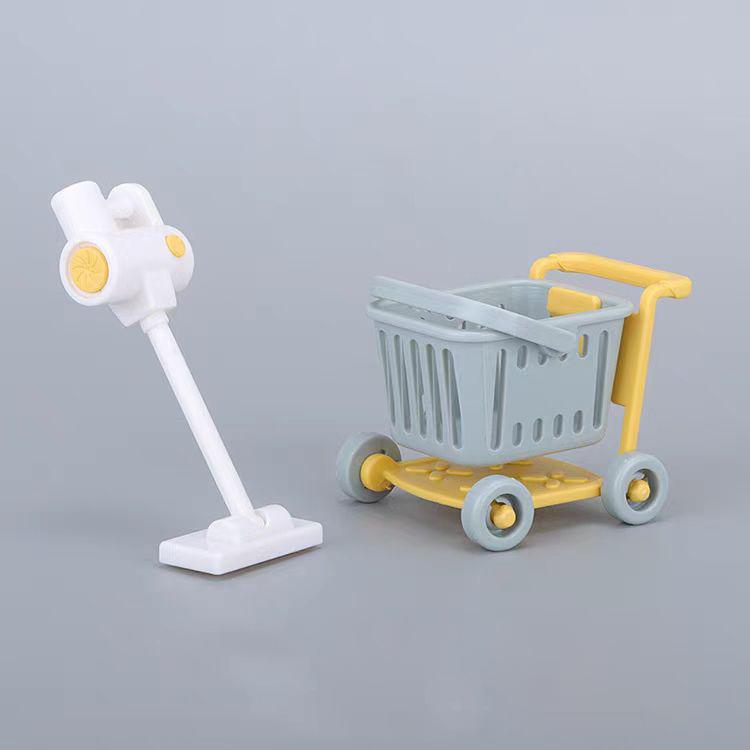 Miniature Simulation Playing House Washing Machine Toy Set Children'S Mini Doll House Small Furniture Diy Model