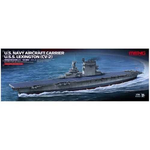 

Meng Model 1/700 US Navy Aircraft Carrier USS Lexington CV-2 Plastic Model MPS002