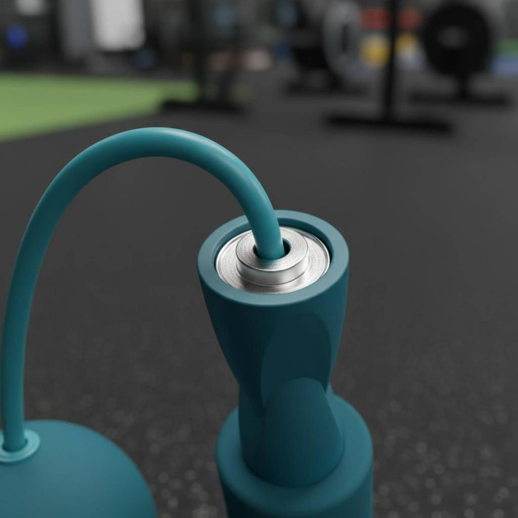 Weighted Jump Rope Set, Exercise Rope, Fitness with Balls for Calorie And Consistent