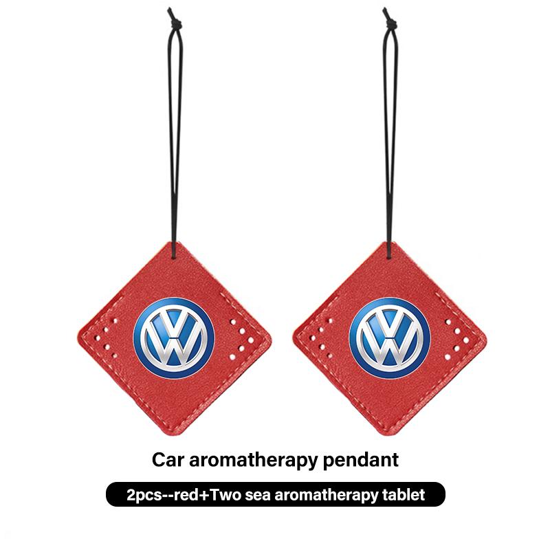 HIJK1 For Volkswagen VW Car Air Freshener Perfume Decoration Pendant Refresher Tablet Passat Golf 4 5 6 Tiguan Polo Scirocco Jetta CC