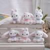Style National Plush Bunny Keychain Pendant Toy For Bag Decor And Accessory Gift