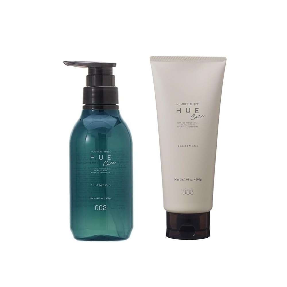 

Number Three Huw Care Shampoo 300ml Treatment 200g Set /