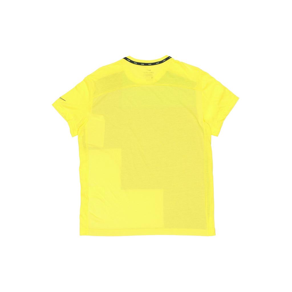 Nike Training Short Sleeve Breathable Sports Tee Men tops Yellow Green CJ4743-731