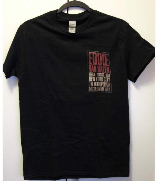 

EDDIE VAN HALEN NYC THE METROPOLITAN MUSEUM OF ART TSHIRT Unisex T-Shirt XL