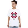 Captain America Childrens/Kids Ziptone Shield T-Shirt